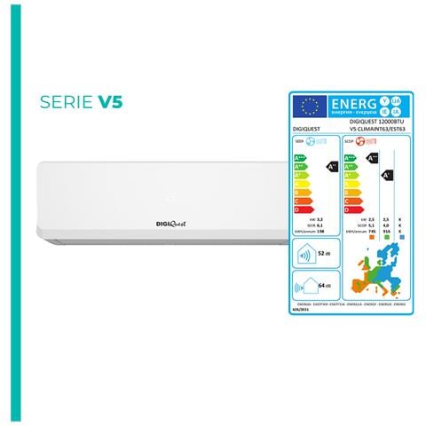 Climatizzatore 12000BTU V5 A+++ / A++ Inverter WI-FI CLIMA00063 - Foto 2