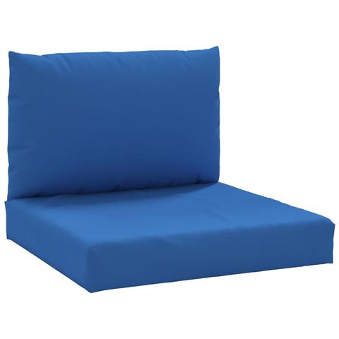 Cuscini per Pallet 2 pz Blu in Tessuto Oxford - Foto 1