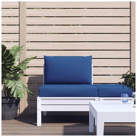 Cuscini per Pallet 2 pz Blu in Tessuto Oxford - Foto 2