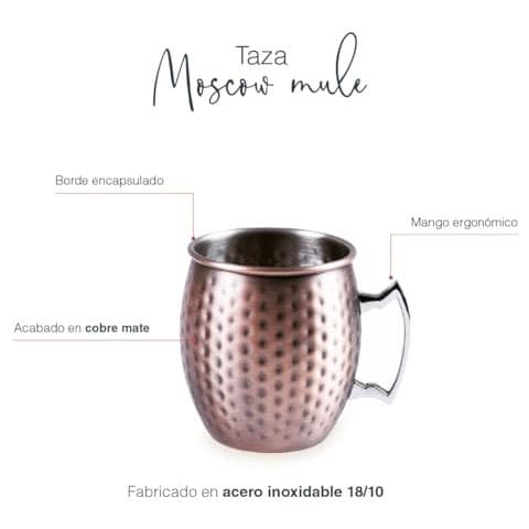 62185 - Tazza da Moscow Mule, Tazza da cocktail, Cocktail Moscow Mule - Foto 3