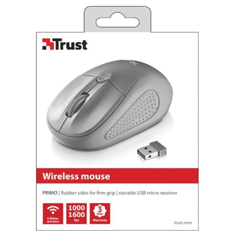 Mouse Ottico Wireless Primo Colore Grigio - Foto 5