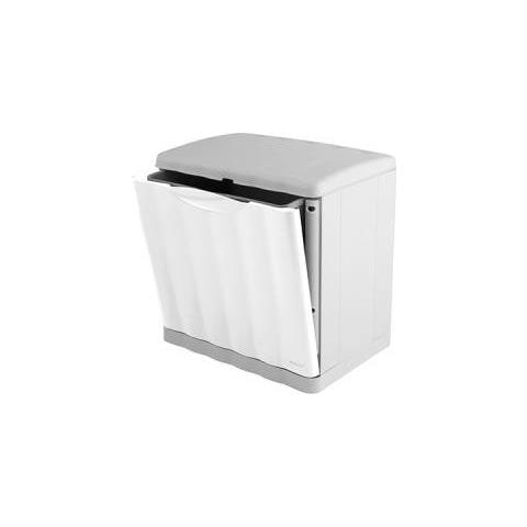 Pattumiera Amica Eco Space 40x30x40h Bianca - Foto 2