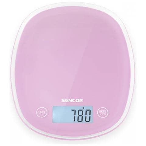 Bilancia Digitale da Cucina Portata 5 Kg Colore Rosa - Foto 2
