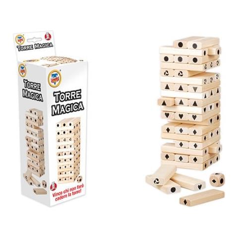 Torre Magica H.22cm In Legno - Foto 2
