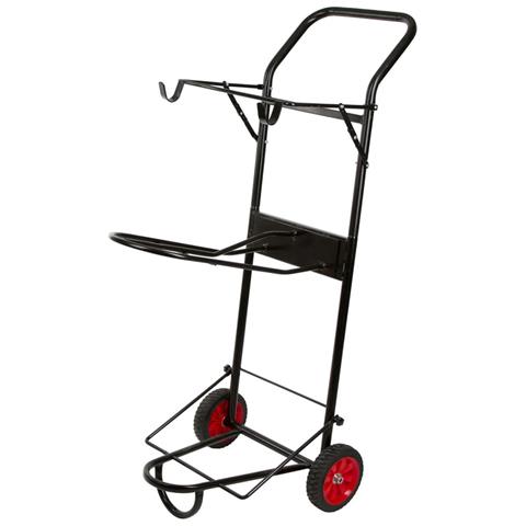 Carrello Portasella Caddy Metallo Nero 321000 - Foto 1