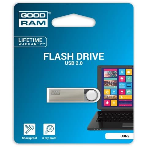 Uun2 Uun2-0640s0r11 Chiavetta Usb (64 Gb; Usb 2.0; Colore Argento) - Foto 1