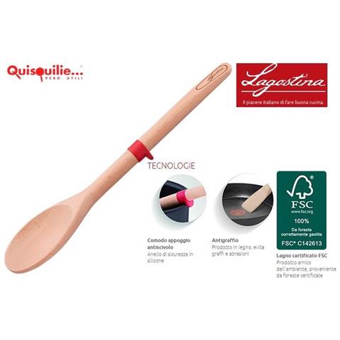Ingenio Eco Palette - Cucchiaio Legno Prodotto Robusto Lunghezza Cm 32,5 Ø 1,7 Qualità Extra - Cucchiaione - Foto 1