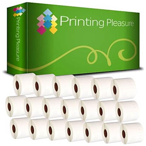 20x Compatibile Rotolo 99014 54mm X 101mm Etichette Adesive (etichetta Per Rotolo: 220) Per Dymo Labelwriter 4xl 450 400 330 320 310 Twin Turbo Duo Seiko Slp 450 400 200 120 100 Pro - Foto 1