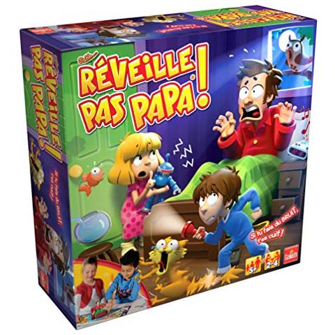 70582 Gioco Da Tavolo Giochi Da Tavolo (multicolore, Box 1 Papà A Letto, Pins 4), Edizione Francese - Foto 1