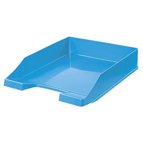 Klassik - vaschetta Portacorrispondenza, Formato Din A4 / c4, Impilabile, Stabile, Modern, Trend Colour Azzurro - Foto 1