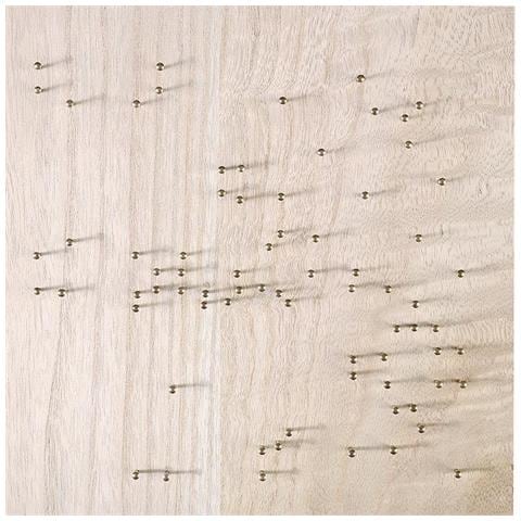 Quadro Di Legno String Art - Love 22 X 22 Cm - Foto 1