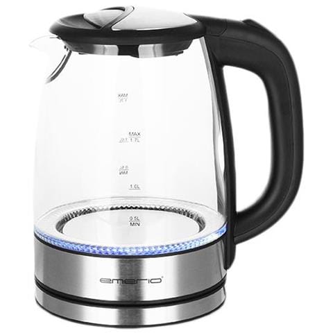 Wk-119988 Bollitore Elettrico 1,7 L Nero, Acciaio Inossidabile 2200 W - Foto 1