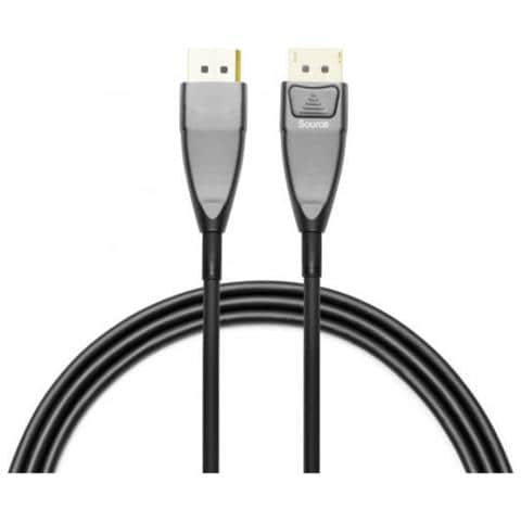 Dp-mmg-1000v1.4op Cavo Displayport 10 M Nero (premium Optic Dp 1.4 Cable 10m - Dp 1.4 8k 60hz, 32.4gbps - S - Foto 1
