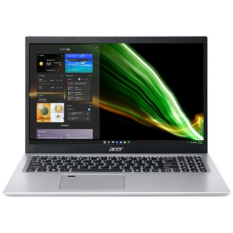 Aspire 5 A515-56-51VR Intel® Core™ i5 i5-1135G7 Computer portatile 39,6 cm (15.6") Full HD 16 GB DDR4-SDRAM 512 GB SSD Wi-Fi 6 (802.11ax) Windows 11 Home Italiano Argento - Foto 1