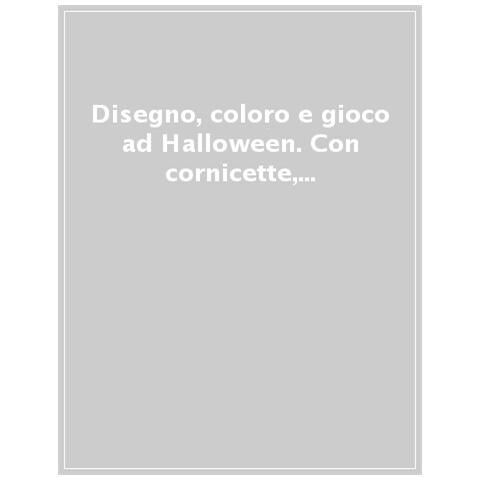 Disegno, Coloro E Gioco Ad Halloween. Con Cornicette, Giochi, Attività E Tanti... Adesivi Mostruosi! Ediz. Illustrata - Foto 1