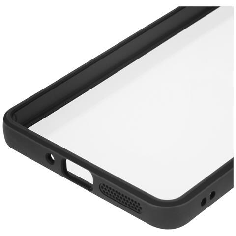 Cover Per Xiaomi Redmi Note 13 5g Rigida Bordo Flessibile Rinforzata, Nero - Foto 2