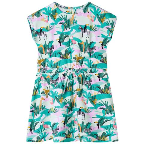 Abito Da Bambina Menta Chiaro 128 - Foto 1