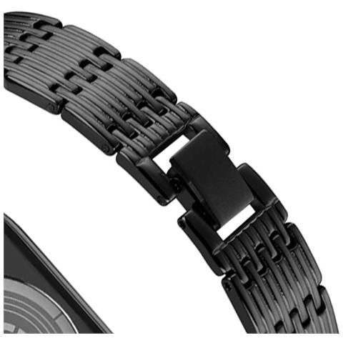 Cinturino Per Apple Watch 38/40/41mm In Acciaio Inossidabile Strass, Nero - Foto 5