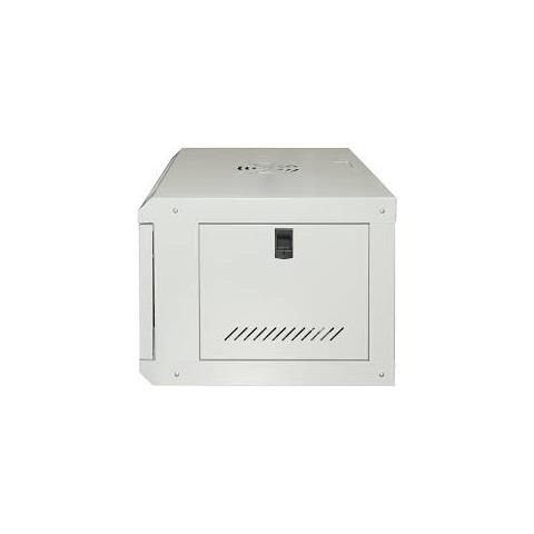 Armadio Rack 19'' 6u Serie Light Colore Grigio Con Porta Vetro (axpxl) 300x400x530mm Ripiano Incluso - Foto 4