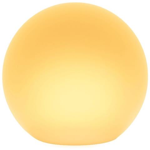 Lampada Led Intelligente Flare Wireless Bluetooth E Thread Ipx6 25 Cm, Giallo - Foto 1