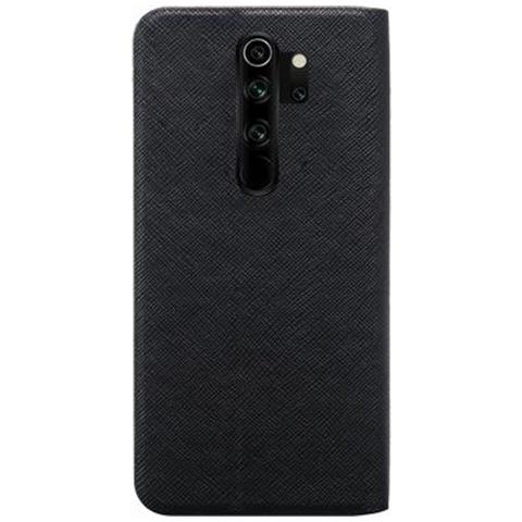 Custodia Per Xiaomi Redmi Note 8 Pro Folio Portacarte E Supporto Video, Nero - Foto 2