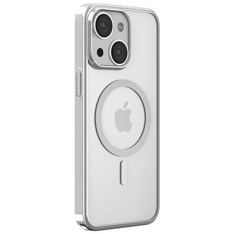 Cover Magnetica Glimmer con Apple Magsafe iPhone 15 Plus Sil - Foto 1