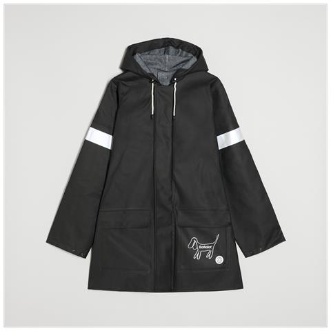 Impermeabile Umano Riciclato Nero - L - Foto 1