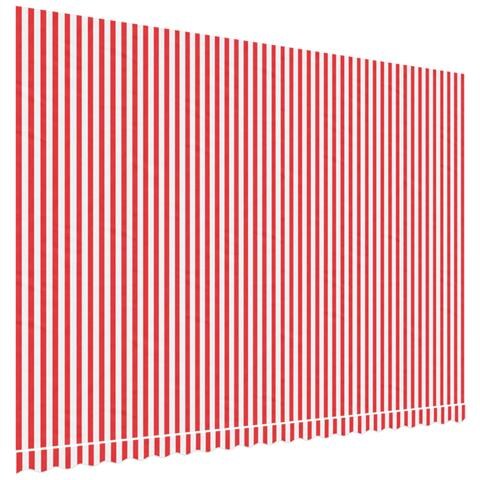 Tessuto Di Ricambio Per Tenda Strisce Rosse E Bianche 5x3,5 M - Foto 2