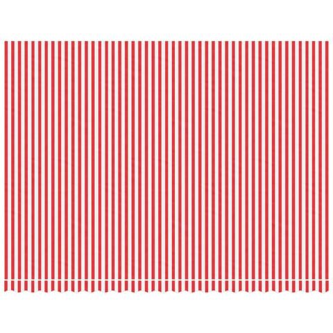 Tessuto Di Ricambio Per Tenda Strisce Rosse E Bianche 5x3,5 M - Foto 3
