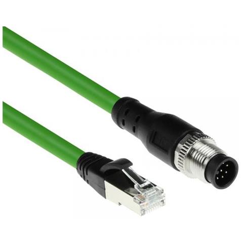 Sc3816 Cavo Di Rete Nero, Verde 10 M Cat5e Sf /utp (s-ftp) - Foto 1
