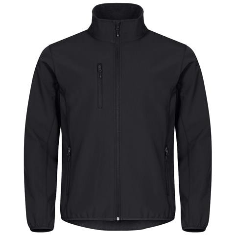Classic Softshell Jacket Man Nero Xl - Foto 1
