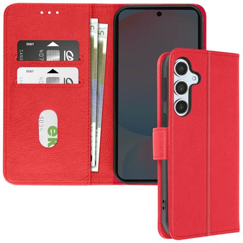 Custodia Per Samsung Galaxy S24 Fe Copertina Portafoglio Stand Video - Foto 1