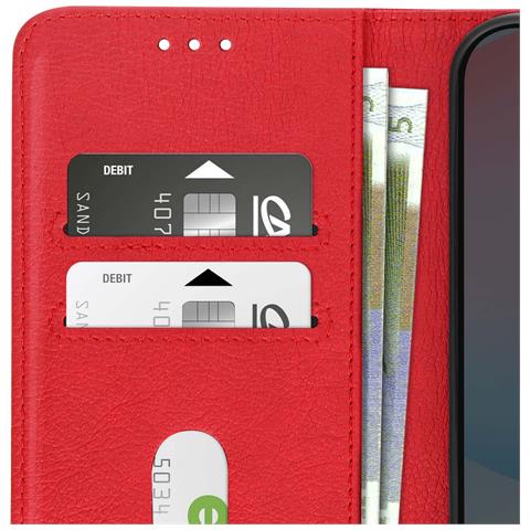 Custodia Per Samsung Galaxy S24 Fe Copertina Portafoglio Stand Video - Foto 5