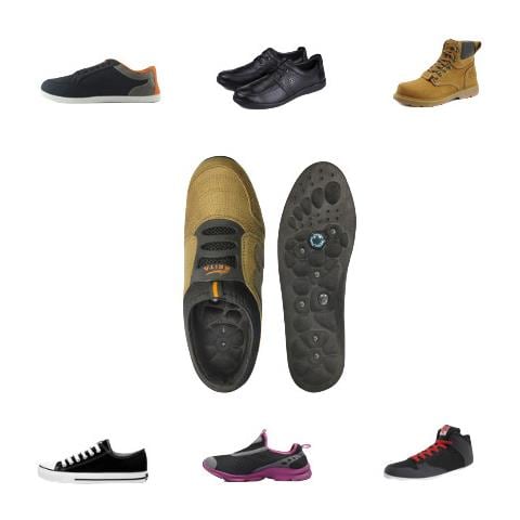 Solette Magnetiche Per Massaggio, Solette Per Scarpe Da Uomo E Da Donna Regolabili M - Foto 2