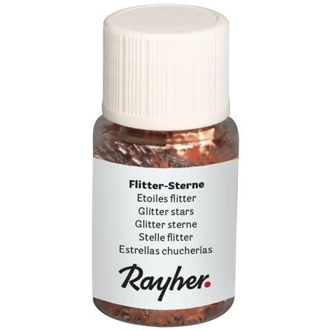 10ml - Paillettes Con Forma A Stella In Alluminio - Colore Rosa - Foto 1
