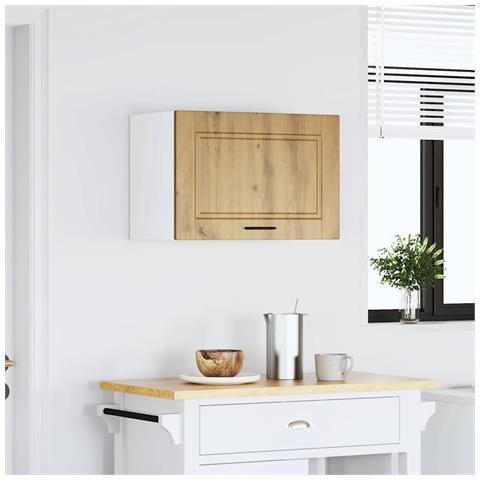 Pensile Da Cucina Porto Rovere Artigianale Legno Multistrato - Foto 3