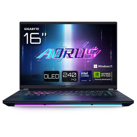 AORUS MASTER 16 BYHC5DEE65SP laptop Intel Core Ultra 9 275HX Computer portatile 40,6 cm (16") WQXGA 32 GB DDR5-SDRAM 2 TB SSD NVIDIA GeForce RTX 5080 Wi-Fi 7 (802.11be) Windows 11 Pro Nero - Foto 1