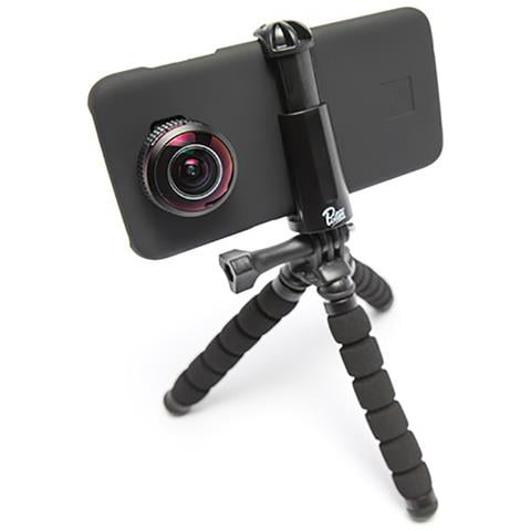 Smartphone Fisheye Pro 238° Obiettivo Grandangolare, Nero - Foto 3