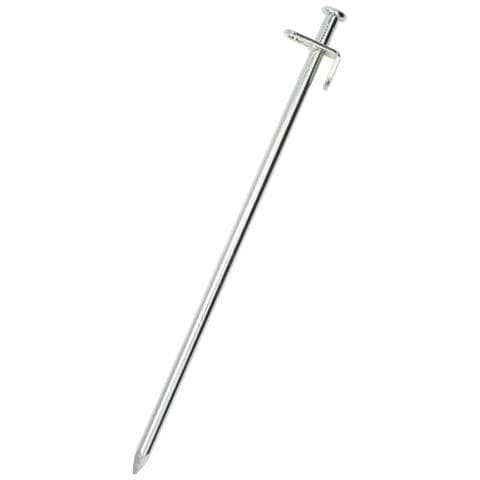 Picchetti per Tenda 24 pz 30 cm 8 mm in Acciaio Zincato - Foto 2