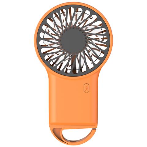 Ventilatore Pieghevole Portatile Con Moschettone Orange - Foto 1