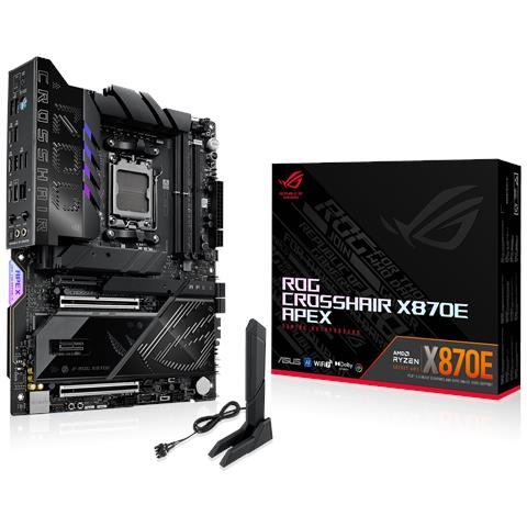 Scheda Madre ROG CROSSHAIR X870E APEX Socket AM5 Chipset X870E DDR5 (fino a 128 GB) ATX - Foto 1