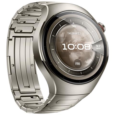 WATCH 5 (46 mm), cassa in titanio aerospaziale e cinturino in titanio. Compatibile con iOS e Android e chiamate E-sim - Foto 12