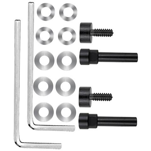 Set Di Viti Per Cerniera - Compatibile Con Cuffie Bose Qc35/35 Ii / 45/se /qc - Kit Di Riparazione Girevole - Nero - Foto 2