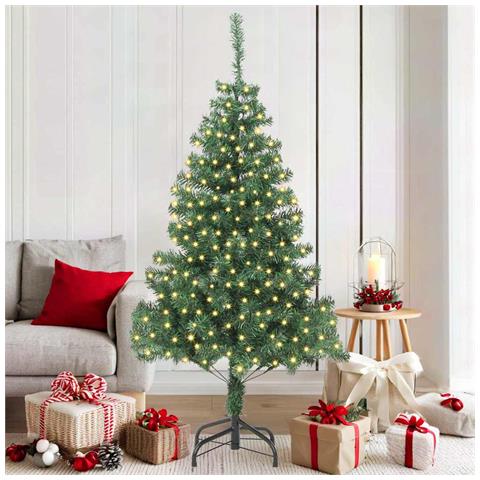 Albero di Natale artificiale Verde 180 x 40 cm PVC - Foto 2