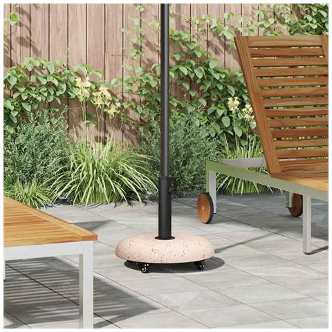 Base per ombrellone Giallo e Nero 45 x 45 x 40 cm - Foto 2