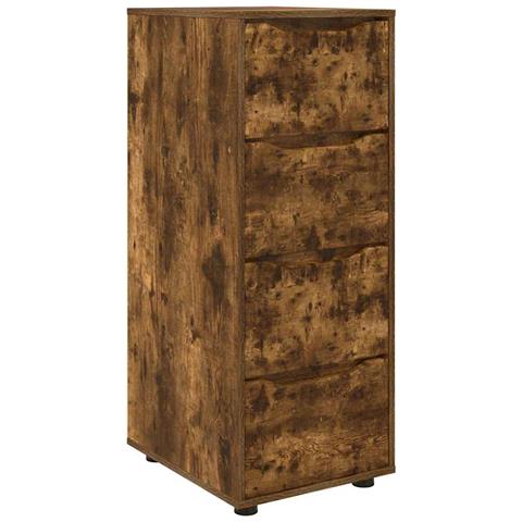 Armadio Rovere fumé 40 x 48 x 105 cm Legno multistrato - Foto 1