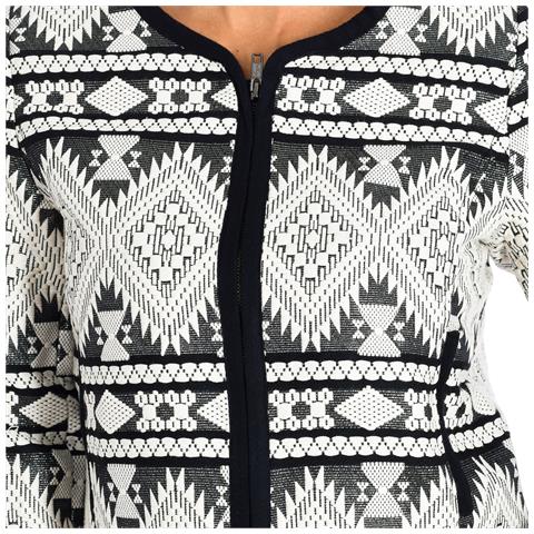 Giacca Mezza Stagione Donna 9004 Manica Lunga - Foto 2