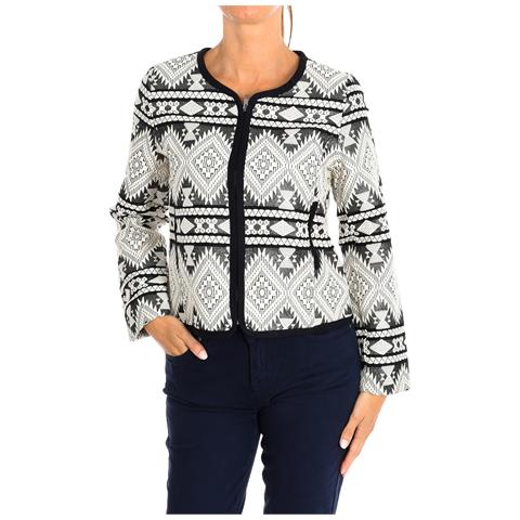 Giacca Mezza Stagione Donna 9004 Manica Lunga - Foto 1