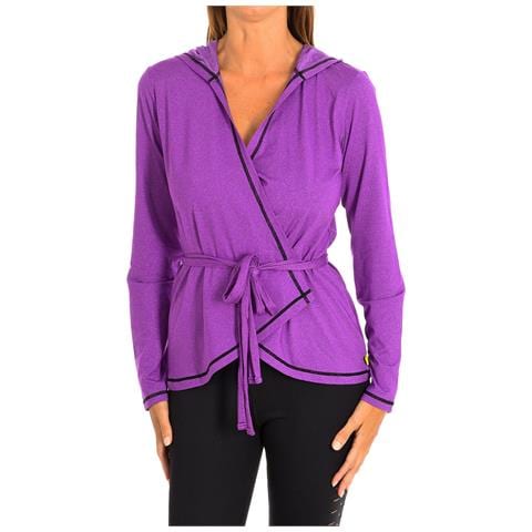 Giacca Sportiva Con Cappuccio A Maniche Lunghe Da Donna Z1t00503 - Foto 1