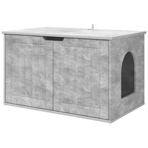Casa per Gatti Calcestruzzo 85 x 55 x 50,5 cm Legno multistrato - Foto 1